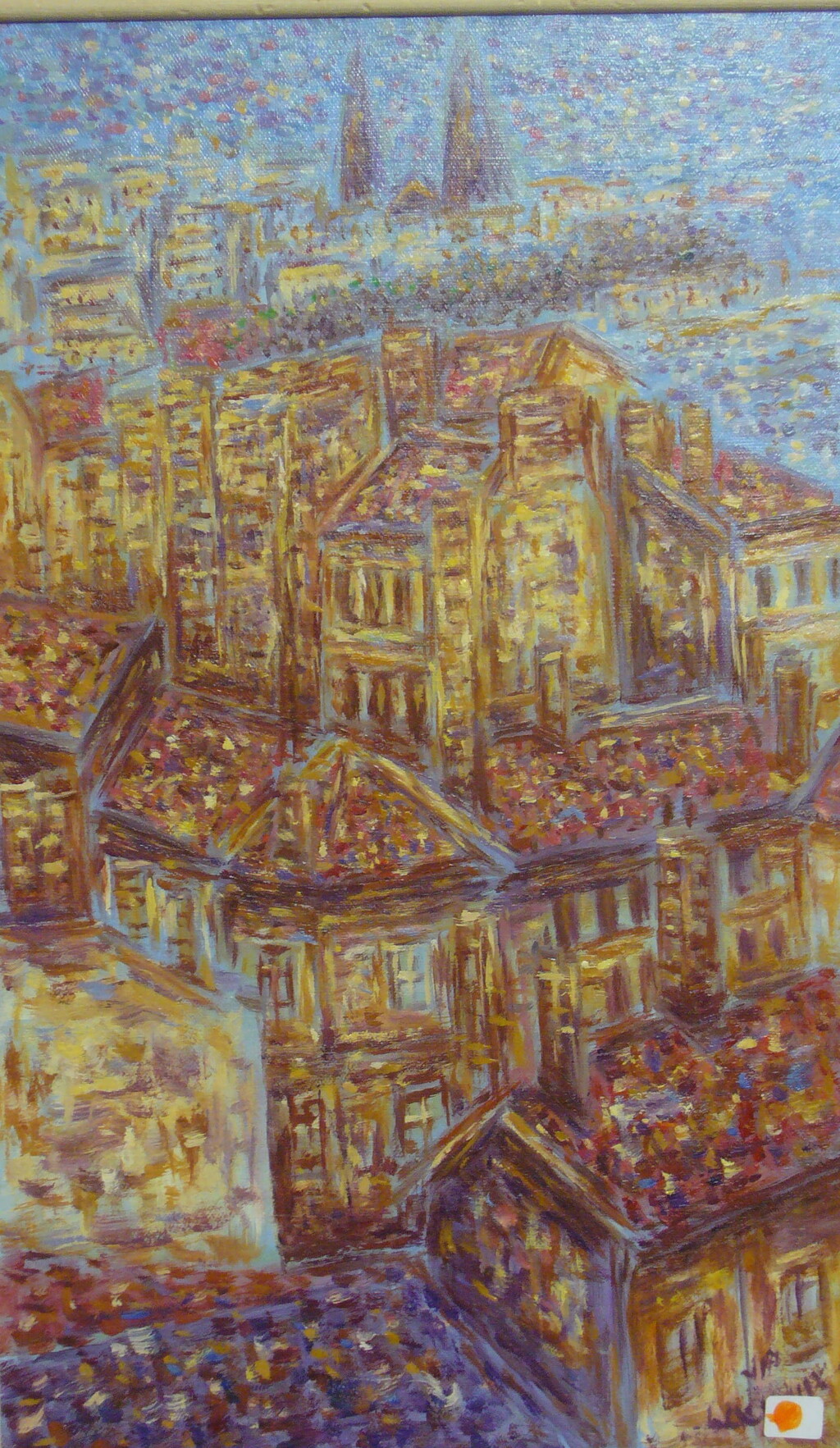 Lyon St Nizier  55 X 33 Cm (2014)
